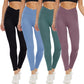 4er-Pack Hochtaillierte Kompressionsleggings
