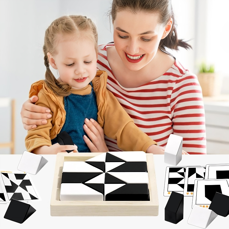 Frendorf | BrainBlocks | Montessori 3D Puzzle Klötze