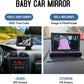 Frendorf | Baby Autospiegel mit 1080P Kamera & 4.3'' Bildschirm – Solvian