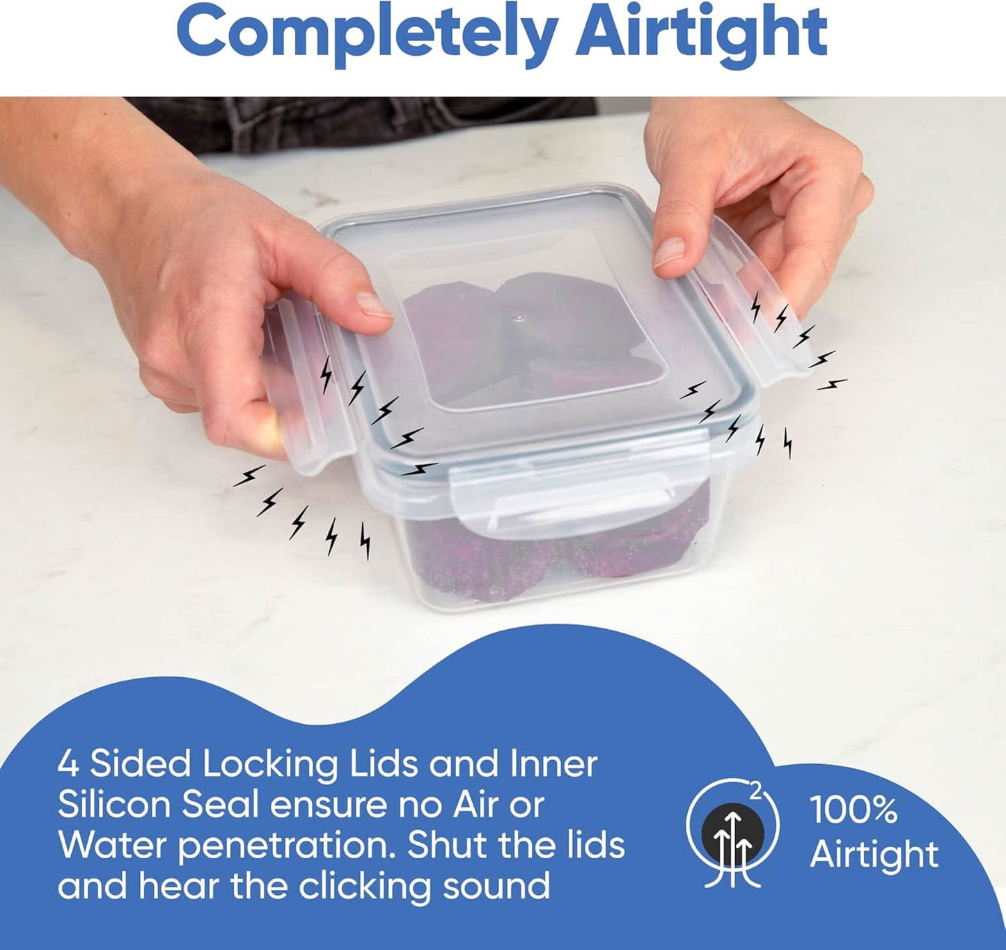 Frendorf | 16 luftdichte Boxen für eine organisierte Küche