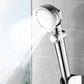Frendorf | Super hochdruck Duschkopf 3 Strahlen einstellbarer Wasserfluss runder Duschkopf
