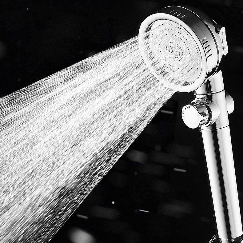Frendorf | Super hochdruck Duschkopf 3 Strahlen einstellbarer Wasserfluss runder Duschkopf