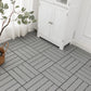 Frendorf | 30 cm X 30 cm 4-Slat Quadrat Deck/Patiobodenfliesen Schnapppassung Installation Bodenfliesen