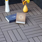Frendorf | 12" X 12" 4-Slat Quadrat Deck-/Patio Bodenfliesen Schnapp-Installation Bodenbrettfliesen