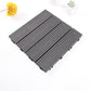 Frendorf | 12" X 12" 4-Slat Quadrat Deck-/Patio Bodenfliesen Schnapp-Installation Bodenbrettfliesen
