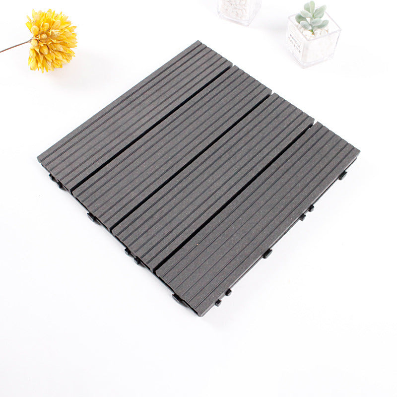 Frendorf | 12" X 12" 4-Slat Quadrat Deck-/Patio Bodenfliesen Schnapp-Installation Bodenbrettfliesen