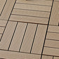Frendorf | 12" X 12" 4-Slat Quadrat Deck-/Patio Bodenfliesen Schnapp-Installation Bodenbrettfliesen