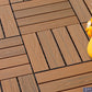 Frendorf | 12" X 12" 4-Slat Quadrat PVC Bodenfliesen Mit Interlocking Installation Bodenplatten Fliesen