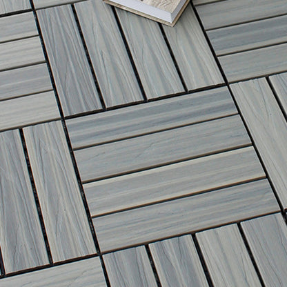 Frendorf | 12" X 12" 4-Slat Quadrat PVC Bodenfliesen Mit Interlocking Installation Bodenplatten Fliesen