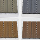 Frendorf | 12" X 12" 4-Slat Quadrat PVC Bodenfliesen Snap-Fit Installation Bodenplattenfliesen