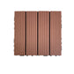Frendorf | Verbund Quadrat Terrassenfliesen Interlocking Gestreift Muster Patio Bodenfliesen