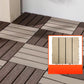 Frendorf | Verbund Quadrat Terrassenfliesen Interlocking Gestreift Muster Patio Bodenfliesen