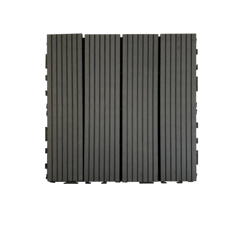 Frendorf | Verbund Quadrat Terrassenfliesen Interlocking Gestreift Muster Patio Bodenfliesen