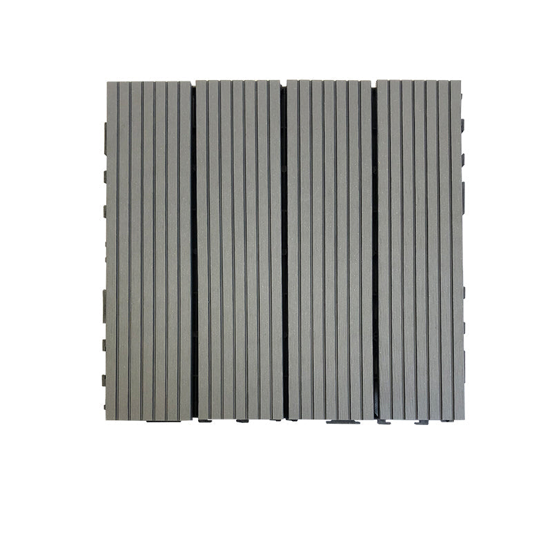 Frendorf | Verbund Quadrat Terrassenfliesen Interlocking Gestreift Muster Patio Bodenfliesen