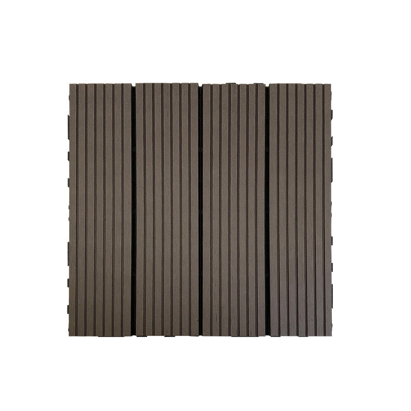Frendorf | Verbund Quadrat Terrassenfliesen Interlocking Gestreift Muster Patio Bodenfliesen