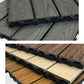 Frendorf | Verbund Quadrat Terrassenfliesen Interlocking Gestreift Muster Patio Bodenfliesen