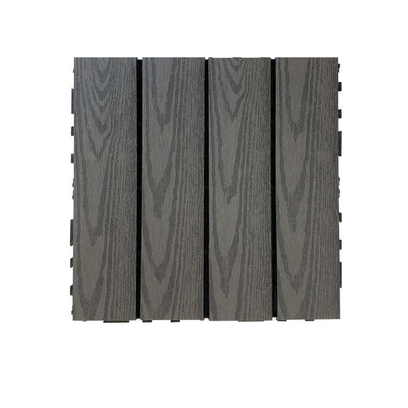 Frendorf | Verbund Quadrat Terrassenfliesen Interlocking Gestreift Muster Patio Bodenfliesen
