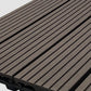 Frendorf | Verbund Quadrat Terrassenfliesen Interlocking Gestreift Muster Patio Bodenfliesen