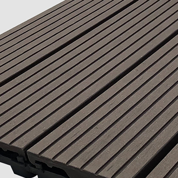 Frendorf | Verbund Quadrat Terrassenfliesen Interlocking Gestreift Muster Patio Bodenfliesen