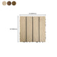 Frendorf | Verbund Quadrat Terrassenfliesen Interlocking Gestreift Muster Patio Bodenfliesen