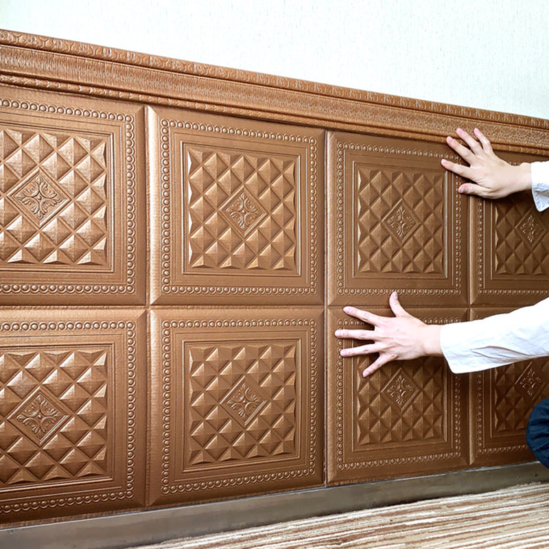 Frendorf | Modernes Zinn-Rückwandverkleidung Glatt Badezimmer Wohnzimmer Wand Decke