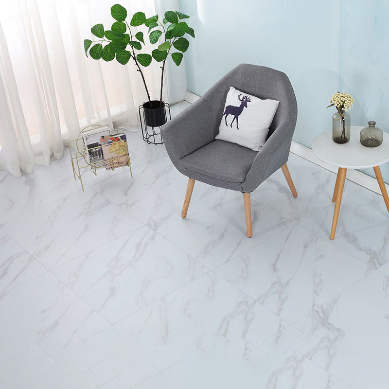 Frendorf | Home Indoor Vinylboden Peel and Stick Marmor-Druck Quadrat PVC-Bodenbelag