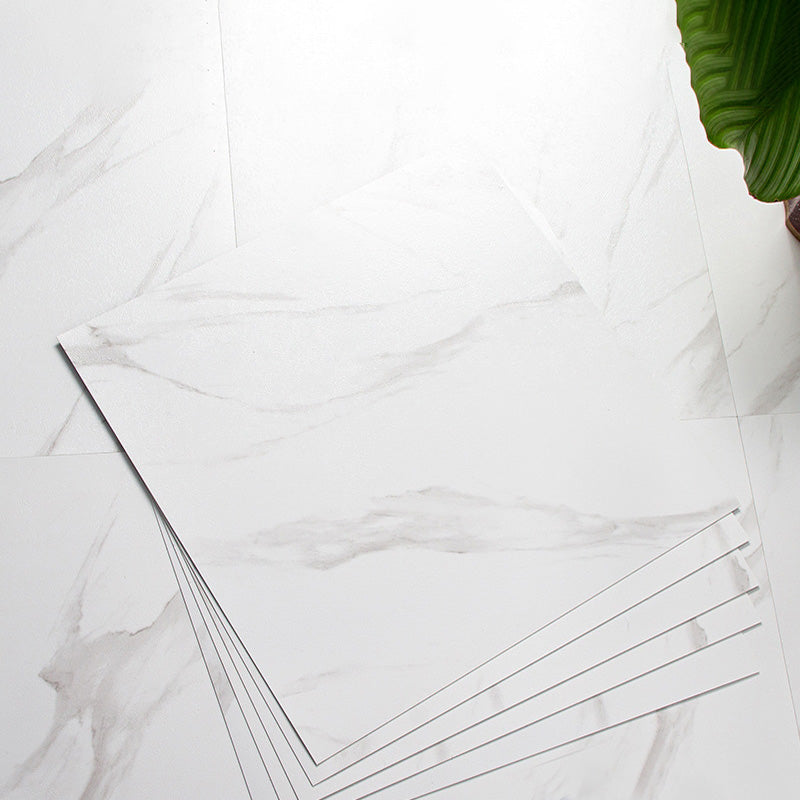 Frendorf | Home Indoor Vinylboden Peel and Stick Marmor-Druck Quadrat PVC-Bodenbelag