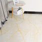 Frendorf | Home Indoor Vinylboden Peel and Stick Marmor-Druck Quadrat PVC-Bodenbelag