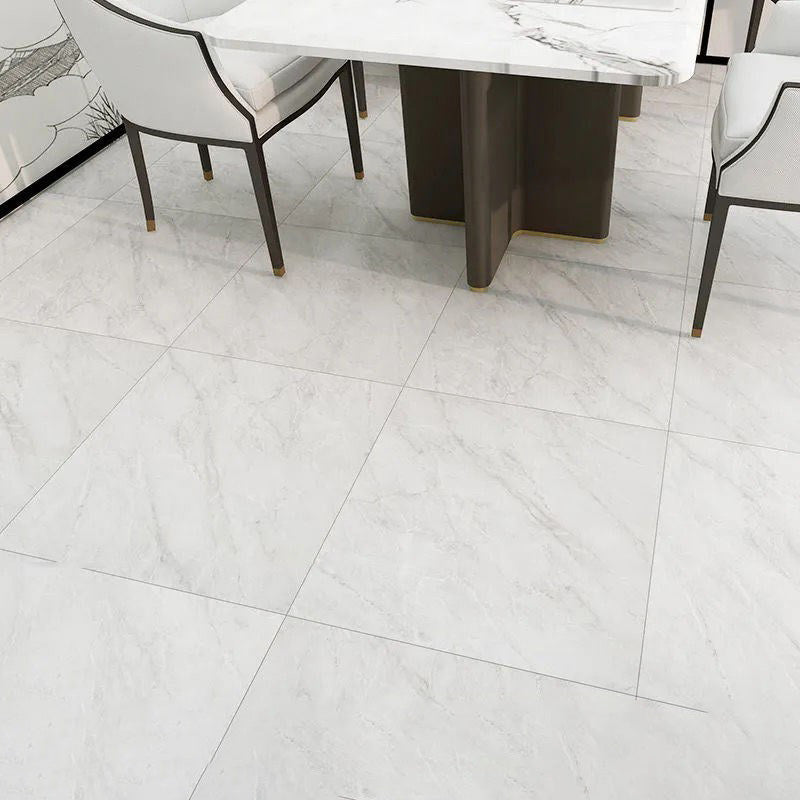 Frendorf | Home Indoor Vinylboden Peel and Stick Marmor-Druck Quadrat PVC-Bodenbelag