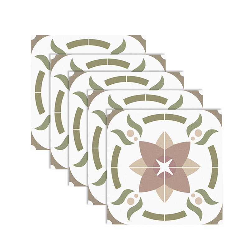 Frendorf | Beige Tone Peel & Stick Fliese Quadrat Muster Druck Einzelne Fliese