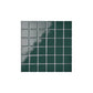 Frendorf | Quadrat Mosaik Peel & Stick Fliese in Grün Wasserbeständige Mosaikfliese