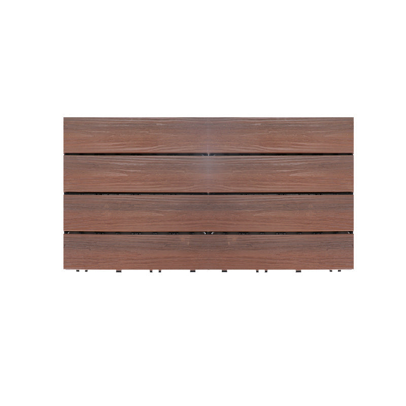 Frendorf | Deck Planke Loose Lay Holzfußbodenfliesen Garten Außenfußboden