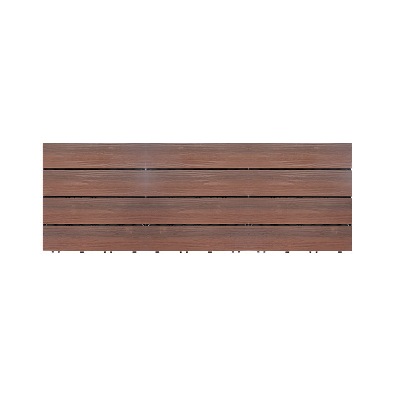 Frendorf | Deck Planke Loose Lay Holzfußbodenfliesen Garten Außenfußboden