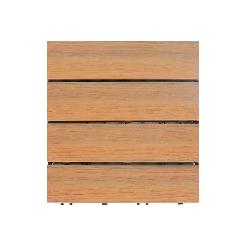 Frendorf | Deck Planke Loose Lay Holzfußbodenfliesen Garten Außenfußboden