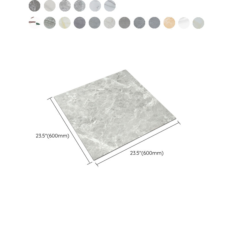 Frendorf | Indoor Vinylboden Peel and Stick Quadrat PVC Fleckenresistenter Vinylboden