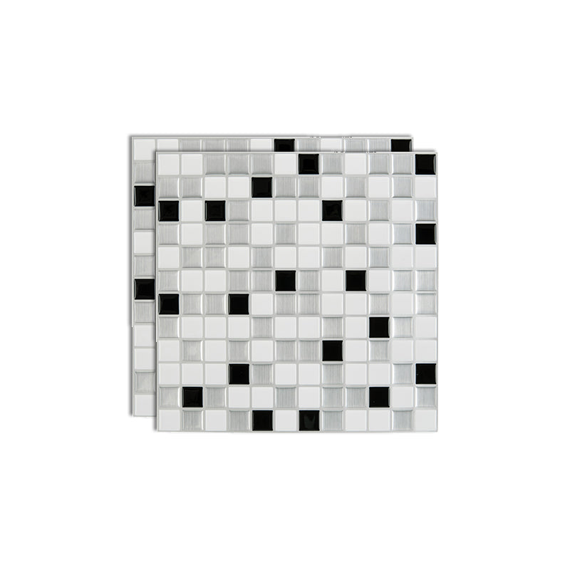 Frendorf | Kunststoff Peel & Stick U-Bahn-Fliese Modern Einfach U-Bahn-Fliese Tapete