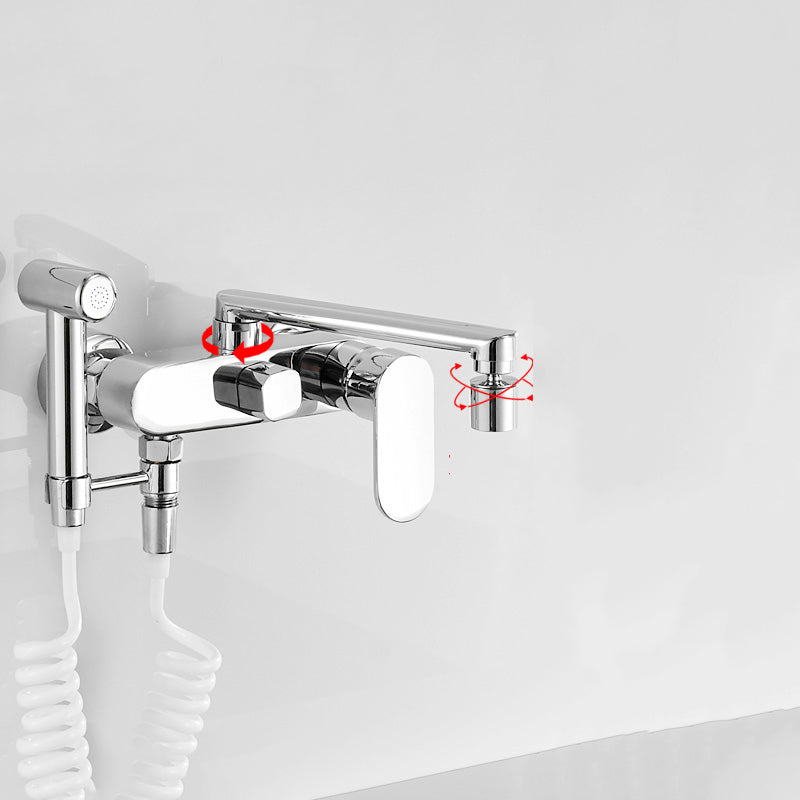 Frendorf | Metall Badewannenarmatur Trim Zeitgenössischer Hebelgriff Badewannenarmatur Trim