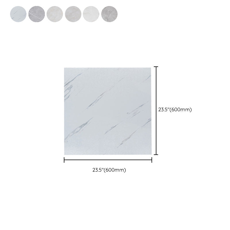 Frendorf | Modern Vinylfliesen aus Kunststoff, selbstklebend, Marmorlook, fade-resistant Fliesenboden