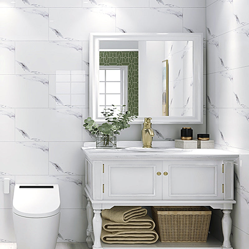 Frendorf | PVC Rechteckige 3er Pack 12" X 23" Peel & Stick Mosaikfliese Küche und Bad Rückenwand