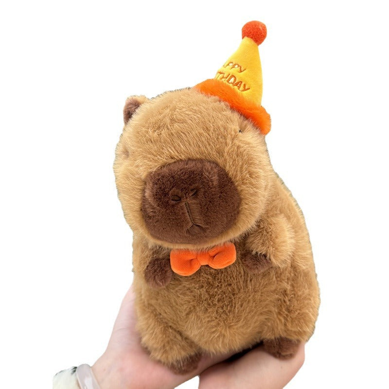 Hamburger Rucksack Capybara Plüsch