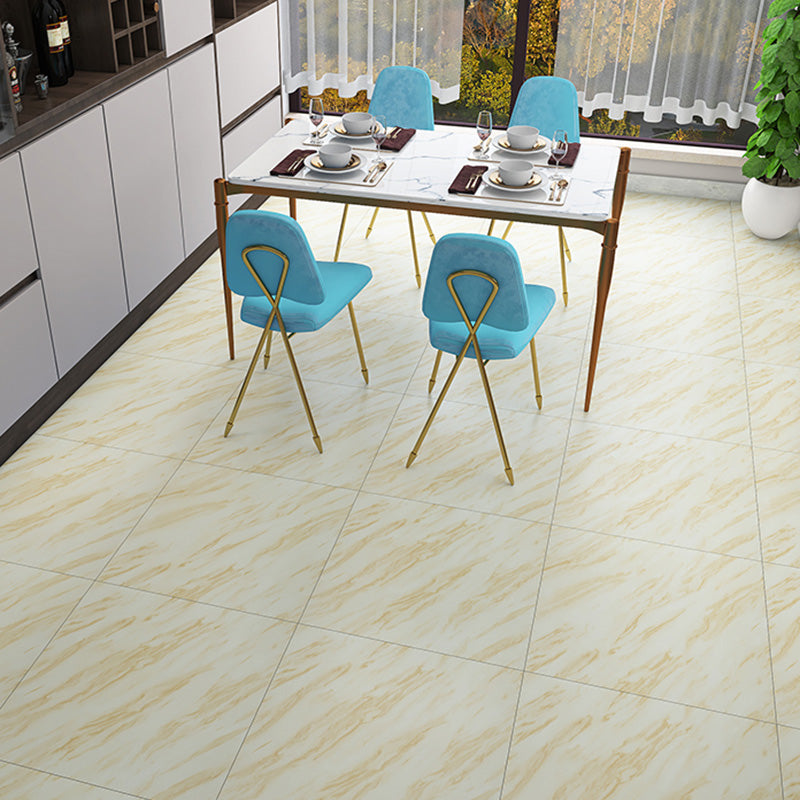 Frendorf | Home Vinylboden Peel and Stick Marmor-Optik quadratische PVC-Bodenbeläge für das Wohnzimmer