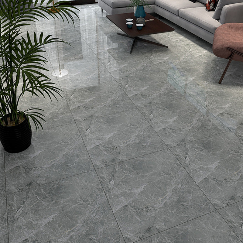 Frendorf | Home Vinylboden Peel and Stick Marmor-Optik quadratische PVC-Bodenbeläge für das Wohnzimmer