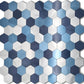 Frendorf | Modern Tile-Peel & Stick Metallmosaikfliese Sechseckige Peel & Stick U-Bahnfliese