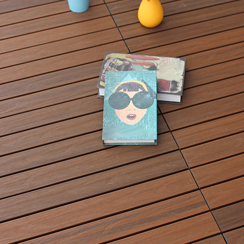 Frendorf | Deck Planke verbohrte Hartholzfliesen Außenboden