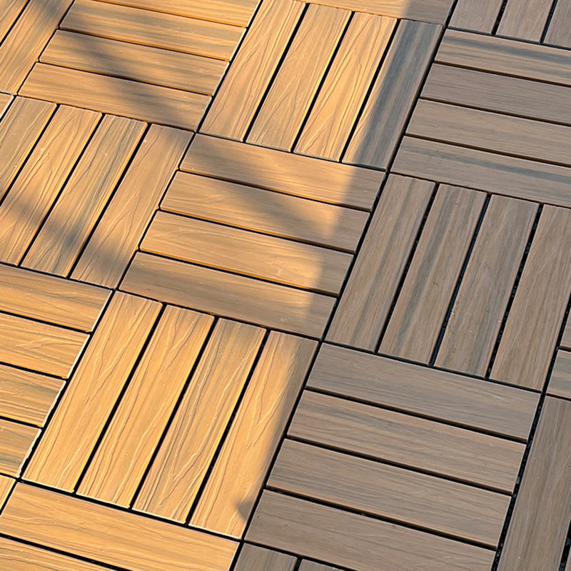 Frendorf | Deck Planke verbohrte Hartholzfliesen Außenboden