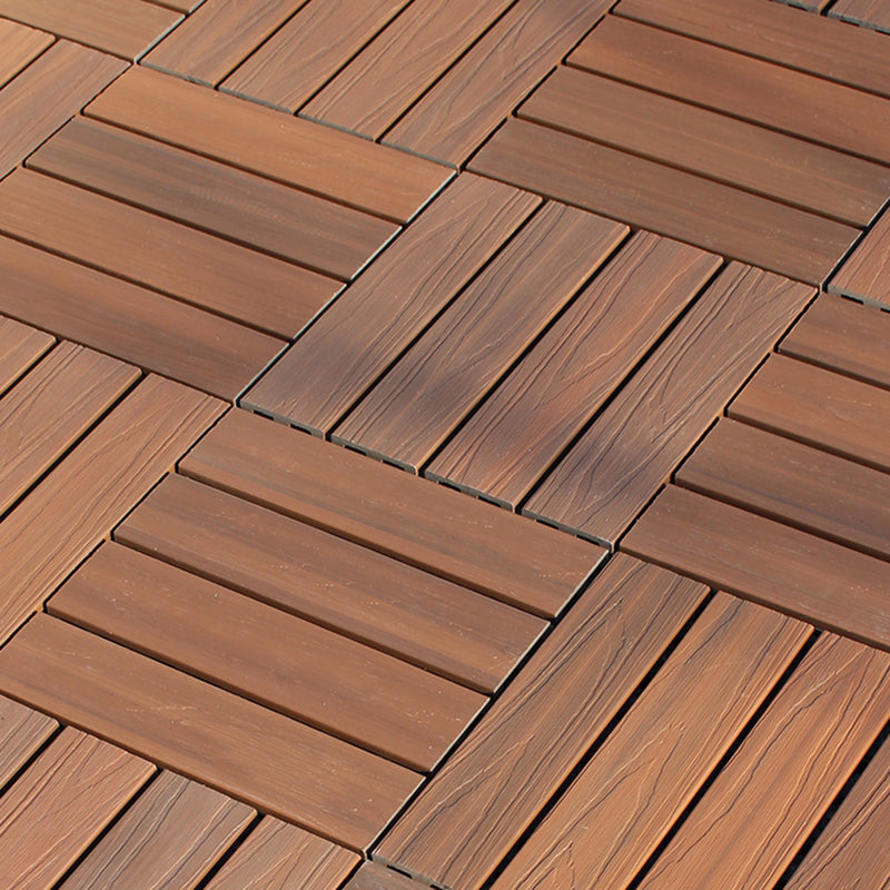 Frendorf | Deck Planke verbohrte Hartholzfliesen Außenboden