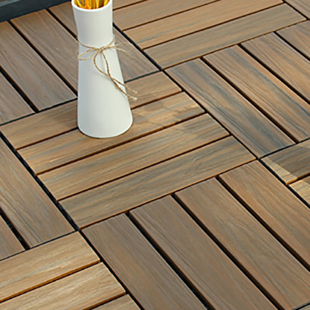 Frendorf | Deck Planke verbohrte Hartholzfliesen Außenboden