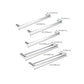 Frendorf | Zeitgenössisches Badezimmerzubehör Hardware-Set in Silber mit Seifenschale