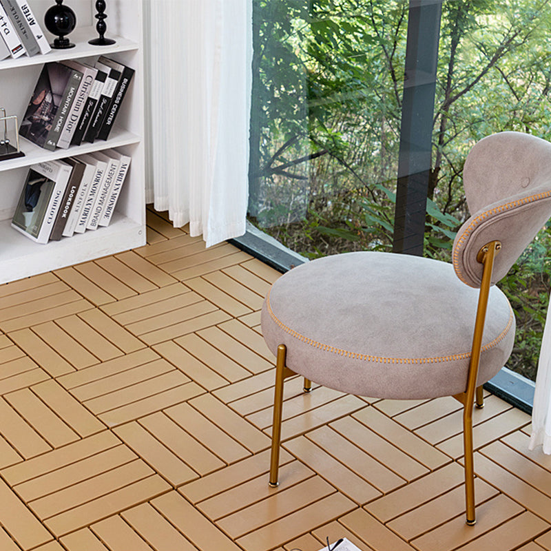 Frendorf | Moderner Stil WPC Bodenbelag Korrosionsbeständiger quadratischer Holzboden