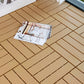 Frendorf | Moderner Stil WPC Bodenbelag Korrosionsbeständiger quadratischer Holzboden